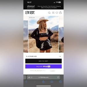 NEW WITH TAGS- Shop 12th Tribe Danica Black Vegan Leather Shorts